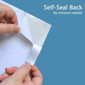 A4 A5 transparent auto-adhésif liste d'emballage enveloppes expédition pochette postale sacs de livraison fermés <span class=keywords><strong>pour</strong></span> les feuilles d'emballage étiquette de facture - Product Image 3