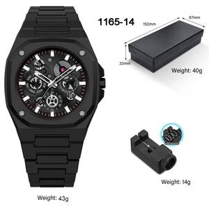 Montres de luxe pour hommes, montres analogiques mécaniques à quartz, montres décontractées pour hommes, montres de mode pour hommes, étanches - Product Image 1