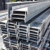 Viga de Acero Estructural Laminada en Caliente de Fábrica China, Perfil H, IPN, IPE, HEA, HEB, UC, UB, W, Q235B, Q355B