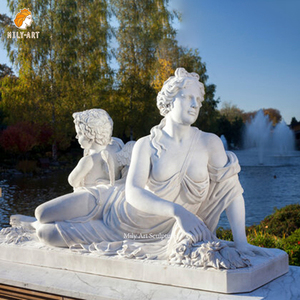 Pietra naturale a grandezza naturale intagliata a mano classica scultura di roma greca marmo Othryades la statua morente spartana - Product Image 6