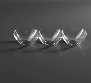 Bols jetables en <span class=keywords><strong>plastique</strong></span> transparent à trois compartiments étroits pour fêtes |   Servir <span class=keywords><strong>des</strong></span> apéritifs, <span class=keywords><strong>des</strong></span> fruits, <span class=keywords><strong>des</strong></span> légumes et <span class=keywords><strong>des</strong></span> desserts - Product Image 2