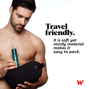 Bán buôn đa chức năng tùy chỉnh in màu đen mềm dây kéo <span class=keywords><strong>Neoprene</strong></span> Dây Kéo Túi mỹ phẩm với xử lý - Product Image 6