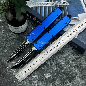 UTX-85 Blue Outdoor Pocket Knife MT <b>Camping</b> <b>Multi</b> Functional Industrial Hunting Fishing EDC <b>Tool</b> Portable Daily Knife - Product Image 6