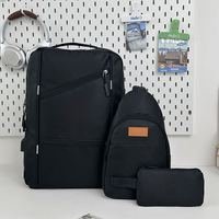 Sacs à dos de voyage grande capacité, sacs d'école pour filles et garçons, sacs pour ordinateur portable et livres, sacs d'école pour étudiants du collège et lycée