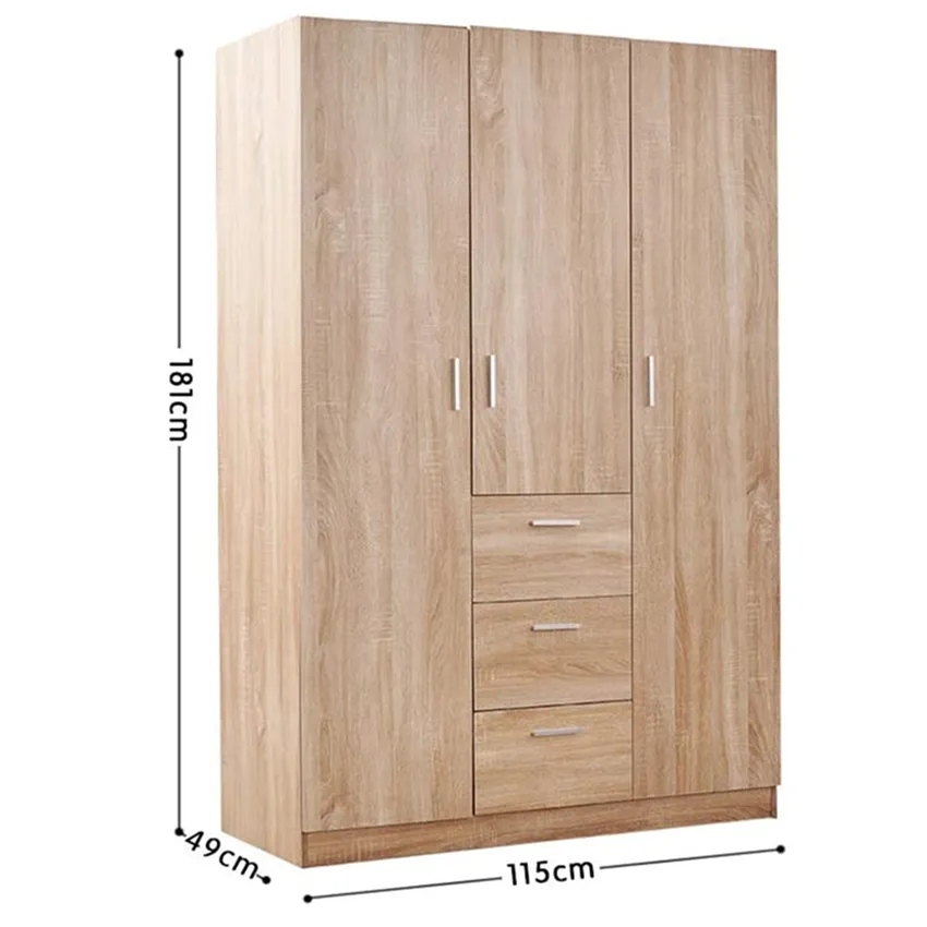 Placard pliable en bois pour enfants, blanc, pour vêtements personnalisés, bon marché, accessoires portables, garde-robe, 1 pièce