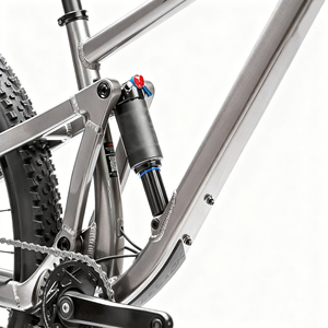 Vélo de montagne en alliage d'aluminium, suspension intégrale, cross-country, 21 vitesses, frein à disque, couleur <span class=keywords><strong>Moondust</strong></span> métallique/noir mat - Product Image 5