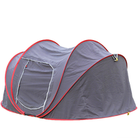 Tente Pop-Up Arabe 4 Personnes Pare-Vent Protection Solaire UV50+ Installation Rapide pour Plage Émirats Arabes Unis Désert Glamping Spacieuse 2.5x2.5m OEM/ODM