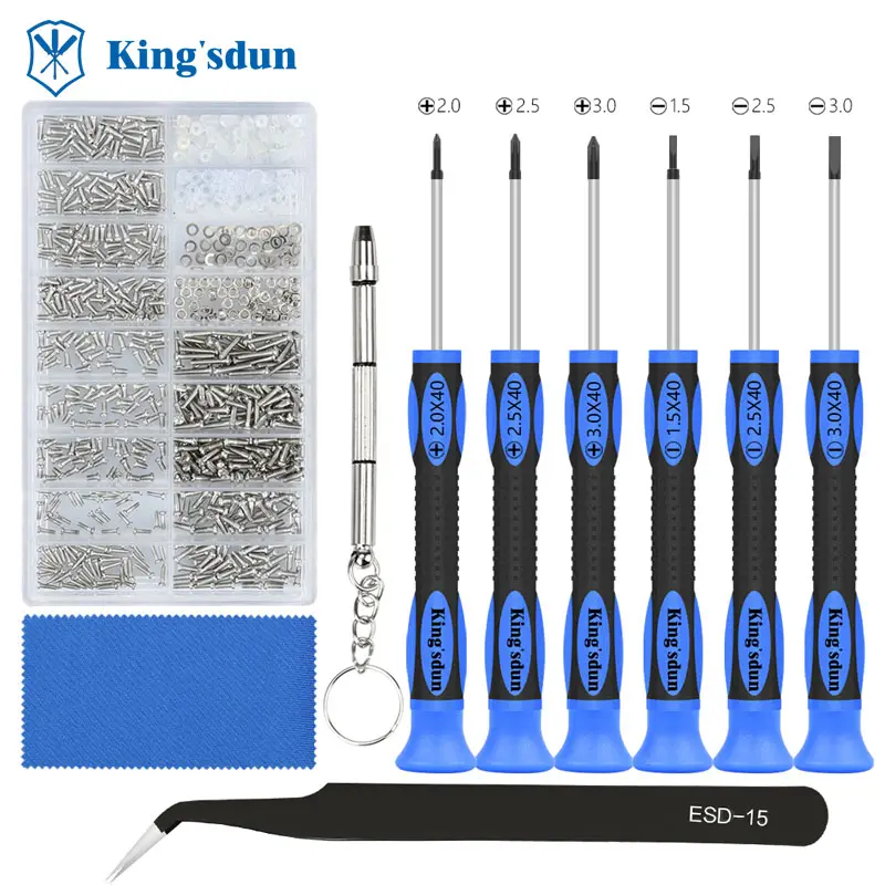 10 in 1 Game Machine Screwdriver Set Hardware Tweezer Tools Eyeglass Repair Tool Kit Watch Clock Spectacle Screwdriver