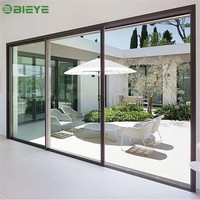 Fenêtre coulissante horizontale en alliage d'aluminium au design professionnel, personnalisable, minimaliste, 5mm+20A+5mm, en verre trempé pour salle de bain/entrepôt
