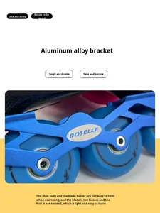 Pattini in Linea Professionali in Fibra di Carbonio Luoshen RSE per Bambini, Scarpe da <span class=keywords><strong>Pattinaggio</strong></span> <span class=keywords><strong>Artistico</strong></span> Freestyle per Ragazzi e Ragazze, Competizione - Product Image 3