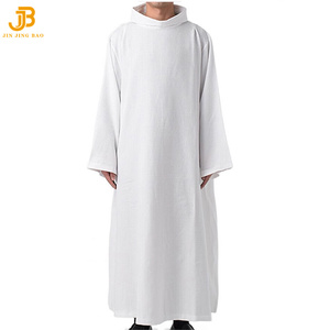 Hombres Oriente Medio Árabe Cristiano Católico Sacerdotes Clero Batas Sacerdote Santos <span class=keywords><strong>Bata</strong></span> de Halloween - Product Image 3