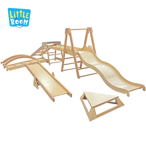 Montessori di alta qualità su misura mobili di sicurezza giocattoli arrampicata ponte cavo - Product Image 2