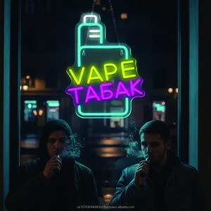 Panneau publicitaire intérieur en acrylique néon LED pour tabac, affichage lumineux haute luminosité, lumière ambiante, 5V 12V, personnalisable - Product Image 4
