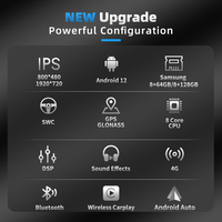 Autoradio GPS Navi Android 13 avec écran tactile IPS de 8,4 pouces pour Mercedes ML GL W166 X166 2013-2015 DSP