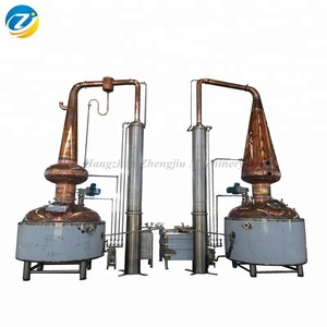 5000L <span class=keywords><strong>alambiques</strong></span> <span class=keywords><strong>de</strong></span> <span class=keywords><strong>cobre</strong></span> destilería <span class=keywords><strong>de</strong></span> whisky equipos con revestimiento <span class=keywords><strong>de</strong></span> caldera <span class=keywords><strong>de</strong></span> vapor - Product Image 5