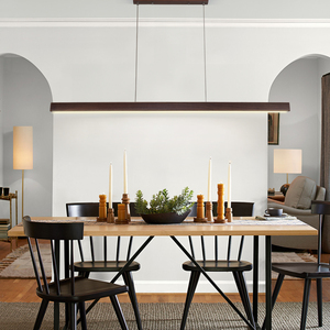 Lampe de plafond en bois pour l'aménagement intérieur, 4 pieds, en bois de frêne renouvelable, <span class=keywords><strong>suspension</strong></span> pour la maison, fabricant sur mesure, CE RoHS - Product Image 5