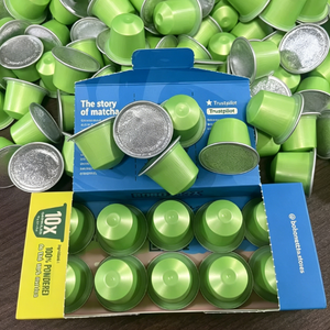 Cápsulas de Matcha Premium Artesanales Molidas en Piedra, Ecológicas, Biodegradables y Sostenibles - Product Image 1