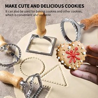 Nouvelle Arrivée Nouille Presse Cutter Rouleau Moule Moulage Machine Main Empanada Mini Tarte Maker