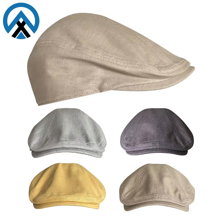 Wholesale Custom Logo Cotton Newsboy Beret
