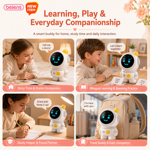 Pronto per la spedizione: Robot Compagno AI Spaceman beiens A8 con ChatGPT e DeepSeek, Robot da Scrivania Intelligente Interattivo in 15 Lingue, Disponibile - Product Image 3