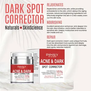 Face Cream With Niacinamide Arbutin Vitamin C Face Whitening Black Freckle Acne Fade Dark Spot Corrector Remover