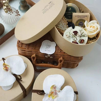 Emballage en carton personnalisable avec logo pour gâteaux au chocolat, style luxe, impression numérique pour bougies artisanales et cadres photo
