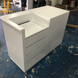 ชั้นวางรองเท้าสำหรับร้านค้าและไอเดียชั้นวางแสดงรองเท้าสำหรับร้านค้าแบบทันสมัยออกแบบได้ตามต้องการ - Product Image 5