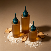Bouteille d'emballage en plastique personnalisée de 100 ml, 120 ml, 150 ml, 200 ml pour huile capillaire et teinture, avec applicateur à presser et bouchon à vis
