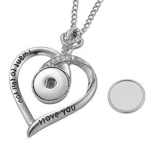 Bijoux de mode personnalisés pour femmes collier personnalisé colliers en alliage de zinc à sublimation cadeaux de saint valentin blancs - Product Image 5