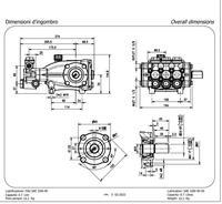 Nouvelle tête de pompe/ensemble de soupape 1520 Hawk 98513860 pour HAWK/AR/Interpump Pièces de pompe à pression Kits de réparation avec nettoyage à l'eau froide
