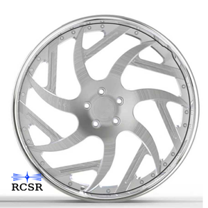 Velg Fogiotos Custom <span class=keywords><strong>2</strong></span>/3-Piece Forged 22 24 26 28 Inch Deep Dish untuk Roda 6x139.7 5x127 5x114.3 PCD untuk Chevy 6 Lug - Product Image 4