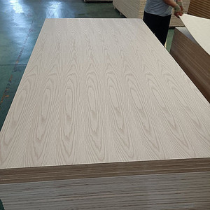 Tablero de MDF Laminado con Chapa de Madera Natural Sapele/Okoume/<span class=keywords><strong>Haya</strong></span>/Arce de 8mm, 9mm, <span class=keywords><strong>15mm</strong></span>, 18mm, Precio de Fábrica al por Mayor - Product Image 2