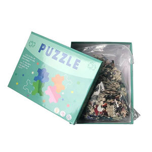 Bán buôn tùy chỉnh in chất lượng cao ghép hình câu đố 500 miếng dành cho người lớn trò chơi cá nhân giấy ghép hình câu đố tùy chỉnh câu đố hộp - Product Image 3
