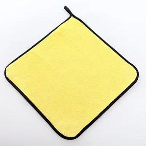 Toallas de Microfibra de Secado Rápido para Lavado de Autos, 30x30cm/30x40cm, Rectangulares, Color Sólido, Paño de Limpieza - Product Image 4