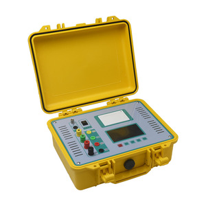 Testeur de résistance de transformateur triphasé 5mA~10A, plage 0-20kΩ, avec 99 mémoires de données, imprimante, batterie intégrée et écran LCD 1U haute résolution - Product Image 1