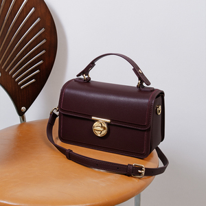 Bolsos de Mujer Vintage de Alta Calidad, Bolso de Hombro para Dama, Fabricante, Fábrica, Personalizado, Venta al por Mayor, OEM, Bolsos de Cuero Genuino - Product Image 3