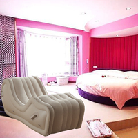 Muebles Modernos de Lujo para el Hogar, Nuevo Sofá Cama Inflable, Sillón Reclinable para Sala de Estar o Exteriores, Modelo PET 364