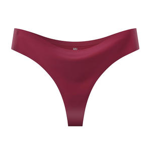 Da donna in Nylon traspirante a vita bassa sport slip nudi transfrontalieri biancheria intima senza tracce Yoga nuoto Tanga senza soluzione di continuità - Product Image 1