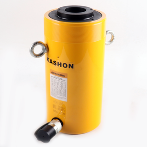 ENERPAC aynı ucuz fiyat itme ve çekme merkezi delik tek etkili CE sertifikalı içi boş hidrolik silindir jakı - Product Image 5