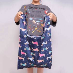 Bolsa de Compras Plegable, Extensible y Retráctil, Ultra Pequeña, Reciclable, Multifuncional, para Almacenamiento de Discos - Product Image 6