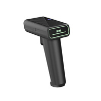 Lecteur de codes-barres sans fil WCMI, mains libres, prix bas, lecteur de codes-barres sans fil, portable, fabrication directe en Chine