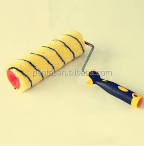 Alta qualità <span class=keywords><strong>9</strong></span> pollici tessuto vernice rullo spazzola con pesante manico in plastica OEM personalizzazione supportato all'ingrosso RS-<span class=keywords><strong>R</strong></span>-004 di qualità - Product Image 6