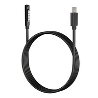 Adaptateur de chargeur USB Type C PD, câble de charge rapide, alimentation pour Microsoft Surface PRO1/2 Surface RT