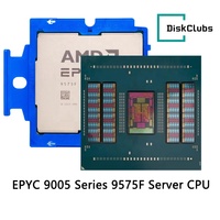 全新 9575F 64 核 128 线程 3.3GHz 256MB 缓存 400W SP5 DDR5 双路服务器 CPU