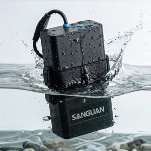 Batterie LiPo extérieure 11,1 V 10 Ah, étanche, rechargeable, au lithium, pour détecteur de poissons, camping, marine, utilisation en camping-car - Product Image 2