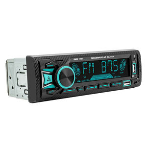 Autoradio ISO haute puissance T1789 1 DIN récepteur USB TF Aux Audio lecteur MP3 avec 7 couleurs éclairage écran tactile <span class=keywords><strong>Pioneer</strong></span> - Product Image 1