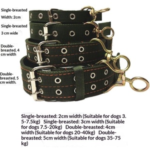 Collar de Nailon Ancho para Perro con Hebilla Metálica Ajustable, Collar Anti-Estrangulamiento para Perros Medianos y Grandes, para Paseos Diarios y Entrenamiento - Product Image 3