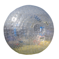 Boule gonflable de Zorbing de boule de pare-chocs de corps gonflable portable Zorb boule gonflable de pare-chocs de Zorb de football de bulle à vendre