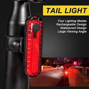 Universal Seatpost Bike Tail <b>Light</b> Custom Logo <b>USB</b> <b>Rechargeable</b> COB LED 4 Modes Promotional Gift High Brightness Safety <b>Light</b> - Product Image 2
