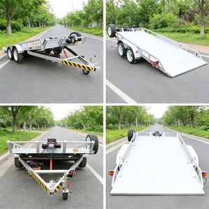 <span class=keywords><strong>Remolque</strong></span> con Plataforma Inclinable |   <span class=keywords><strong>Remolque</strong></span> para Autos de 2 Ejes con Cabrestante Eléctrico |   <span class=keywords><strong>Remolque</strong></span> Utilitario Resistente para Transporte de Vehículos y Cuatrimotos - Product Image 4